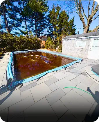 Pool closing service to get your pool closed safely for the winter.